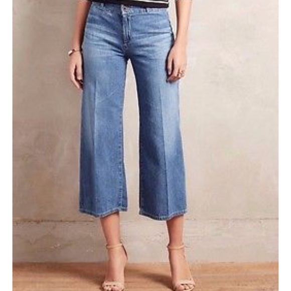 Ag Adriano Goldschmied Denim - AG Bobbie wide leg crop